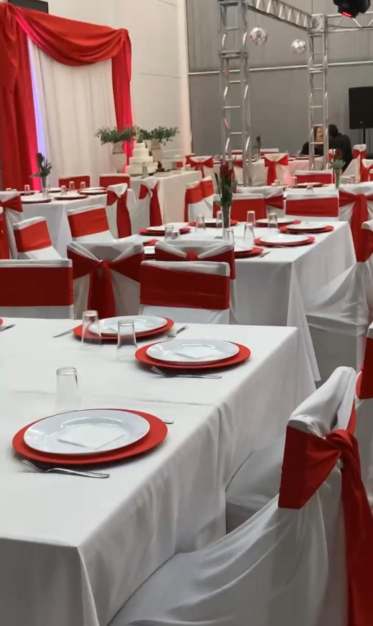 Salão da churrascaria para festas